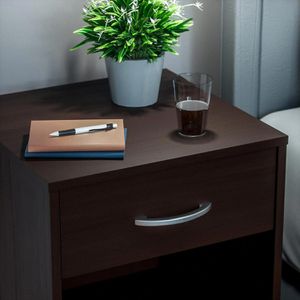 Produktbild für Nachttisch CASARIA Hamburg, 109673, wenge