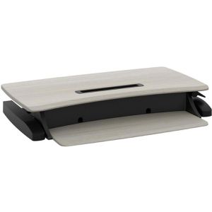 Produktbild für Schreibtischaufsatz Ergotron WorkFit-Z Mini, grau