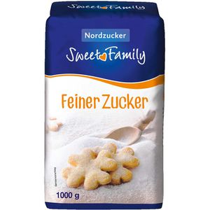 Zucker Sweet-Family Feiner weißer Kristallzucker
