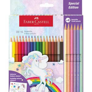 Buntstifte Faber-Castell Classic Einhorn 18+6