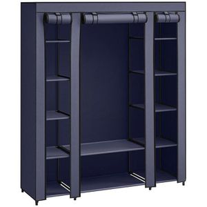 Produktbild für Kleiderschrank Songmics XXL, LSF003I02, blau