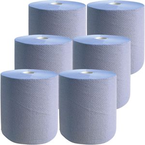 CWS Handtuchrollen Typ 289, 3-lagig, blau, 20,3cm x 100m, 6 Rollen