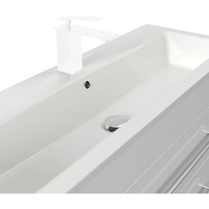 Produktbild für Waschtisch Posseik Portus1000 SlimLine, hängend,weiß hochglanz