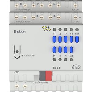 Produktbild für Schaltaktor Theben BM 6 T KNX, 4940230, für Smart Home