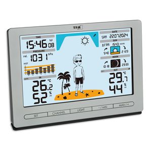 Produktbild für Wetterstation TFA 35.1097.54 METEO JACK, Funk, digital