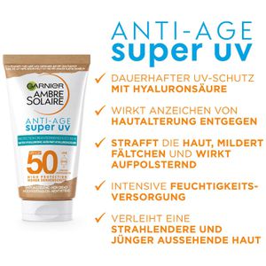 Produktbild für Sonnencreme Garnier Ambre Solaire Super UV Anti-Age