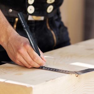 Produktbild für Zimmermannsbleistift Lyra Dry Profi Giant, 2B