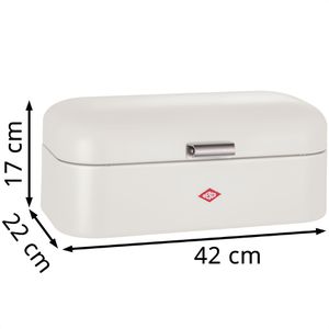 Produktbild für Brotkasten Wesco Grandy, Stahlblech