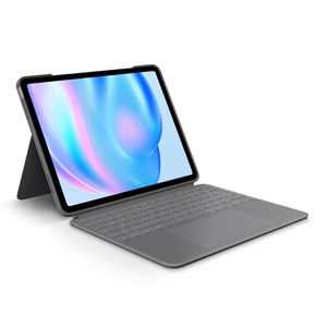 Tablet-Hülle Logitech Combo Touch, 920-012611, grau