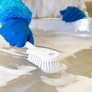Produktbild für Scheuerbürste Vikan Handbürste mit kurzem Stiel, Kunststoff
