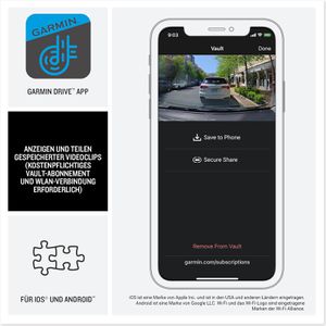Produktbild für Dashcam Garmin Dash Cam X210, mit Akku, Auto