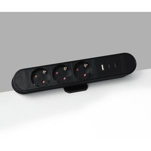 Produktbild für Tischsteckdose McPower SK-03AC, mit 1,5 m Schuko Kabel