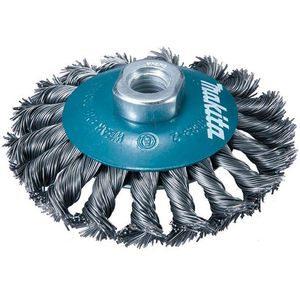 Drahtbürste Makita D39883, gezopft, Kegelbürste Ø 115mm