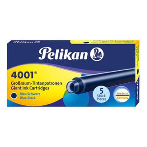 Füllertinte Pelikan 4001 GTP5, blau-schwarz