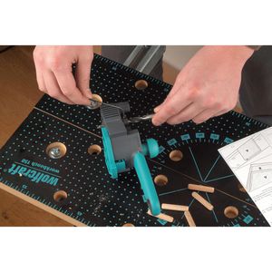 Produktbild für Dübelhilfe Wolfcraft Meisterdübler 4640000