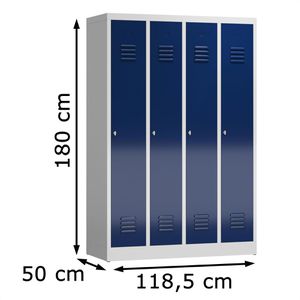 Produktbild für Spind ClassiX X-510141, blau