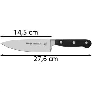 Produktbild für Kochmesser Tramontina Century 24011/106, mit Kunststoffgriff