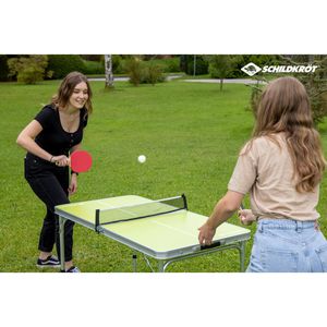 Produktbild für Tischtennisplatte Schildkröt Midi, mit Netz, Outdoor