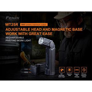 Produktbild für Taschenlampe Fenix WT25R, LED, aufladbar