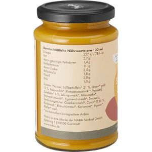 Produktbild für Fertiggericht Nabio Süßkartoffel Suppe, Bio
