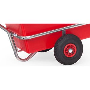 Produktbild für Handwagen Fetra 6101, mit Kasten, verzinkt
