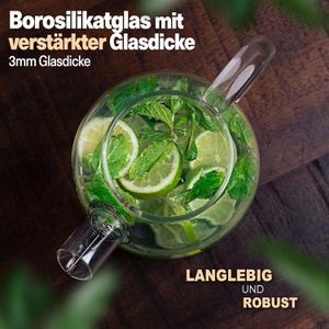 Produktbild für Tee-Kanne Clidor Glas