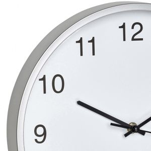 Produktbild für Wanduhr TFA 60.3019, Kunststoff, analog, Quarzuhr