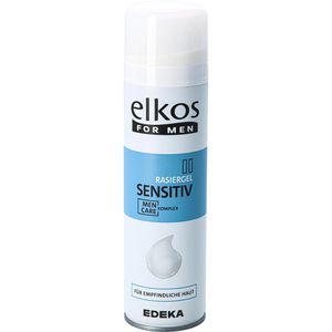 Rasiergel elkos For Men Sensitiv, hautberuhigend, für Männer