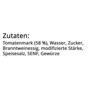 Produktbild für Ketchup Werder Tomatenketchup, Tomatenmarkanteil 58%