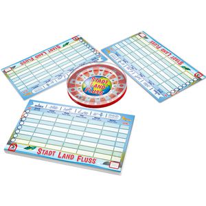 Produktbild für Kartenspiel Schmidt-Spiele 51212, Stadt Land Fluss