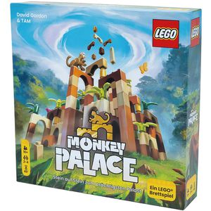 Dotted-Games Brettspiel DOTD0001, Monkey Palace, Ein LEGO Brettspiel, ab 10 Jahre, 2-4 Spieler