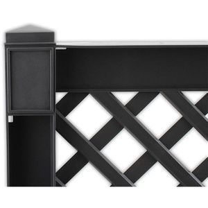 Produktbild für Rankgitter KHW Czardas 47705, anthrazit