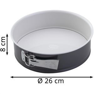 Produktbild für Backform Dr.Oetker-Küchenhelfer mit Flachboden, aus Stahl