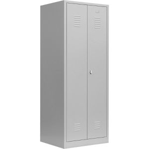 Produktbild für Spind Lüllmann 515420, Doppelspind, lichtgrau