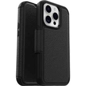 Produktbild für Handyhülle Otterbox Strada Folio, MagSafe, schwarz