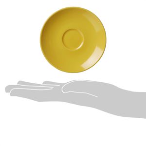 Produktbild für Untertasse Ritzenhoff&amp;Breker Doppio, sonnengelb