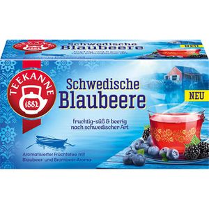 Produktbild für Tee Teekanne Schwedische Blaubeere