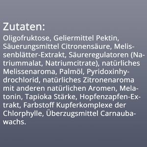 Produktbild für Melatonin Klosterfrau Gums Intens, 30 Gummies für 30 Nächte