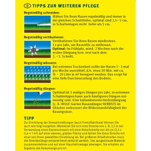 Produktbild für Dünger Wolf-Garten R-LD 450 Rasendünger Super