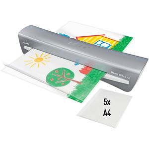 Produktbild für Laminiergerät Leitz 74400089 iLAM Home Office mit 2 Rollen, A3