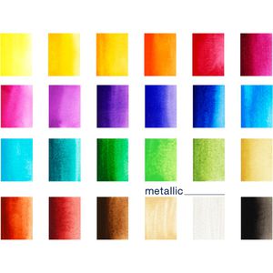 Produktbild für Farbkasten Faber-Castell 169724 Aquarellfarben