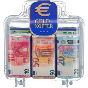 Geschenkset Heidel Euro Geldköfferchen
