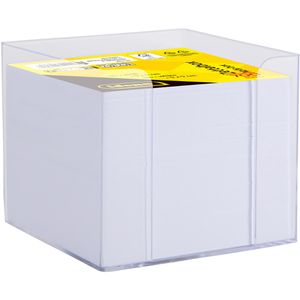 Produktbild für Zettelbox Idena 11184, transparent, 9,6 x 9,6 cm