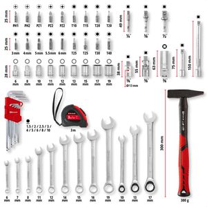 Produktbild für Werkzeugkoffer Einhell E-Case Universal, 370570