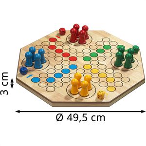 Produktbild für Brettspiel Philos 3305, Ludo Würfelspiel maxi