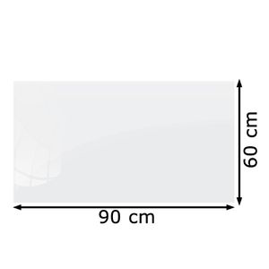 Produktbild für Glas-Magnettafel ALLboards Premium SUPERWHITE