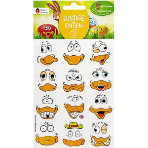 Sticker Heitmann-Eierfarben Lustige Enten