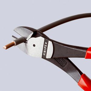 Produktbild für Seitenschneider Knipex 74 01 160, Kraft-Seitenschneider