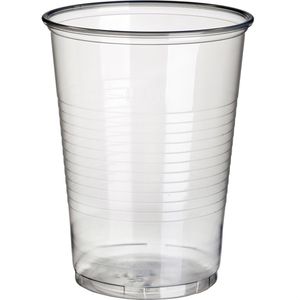 Trinkbecher Papstar 16132, transparent, PP