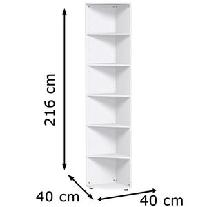 Produktbild für Aktenregal Geramöbel Flex, S-346010-W, aus Holz